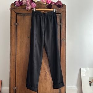 Helmut Lang silk/satin Trousers